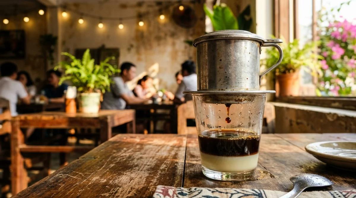 quán cà phê phin ngon Sài Gòn - hình minh họa 4
