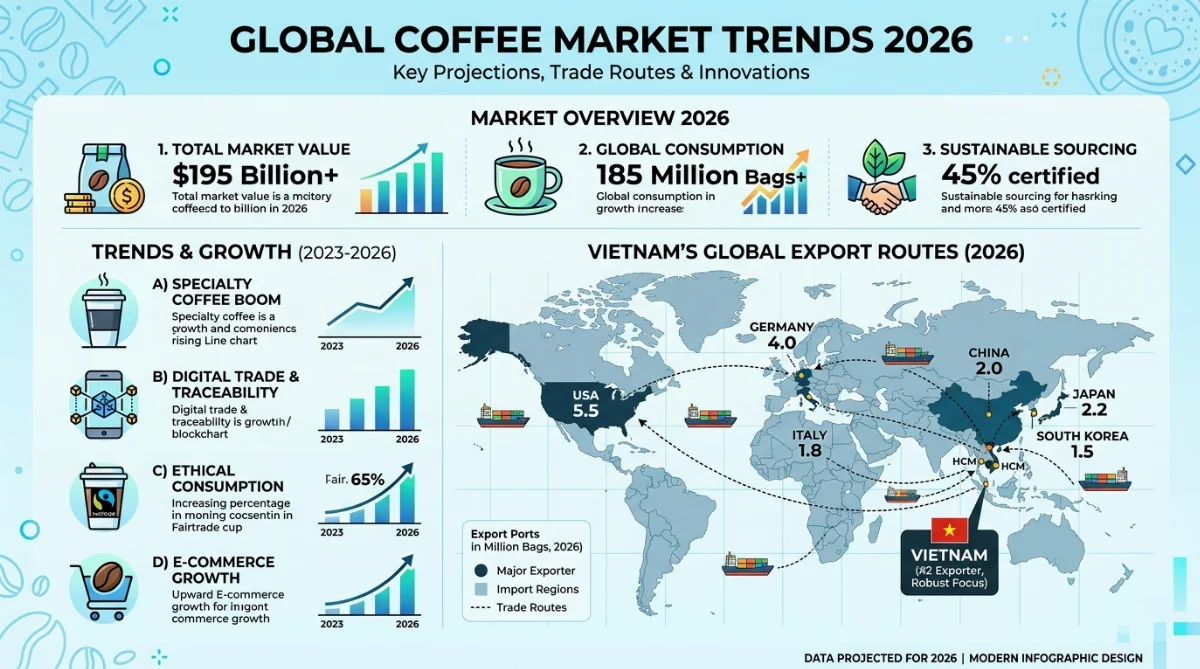 thị trường cà phê thế giới 2026 - hình minh họa 3