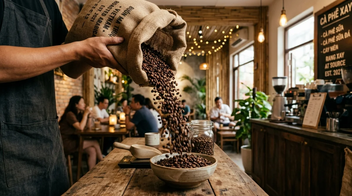 cà phê sỉ cho chuỗi quán - hình minh họa 1