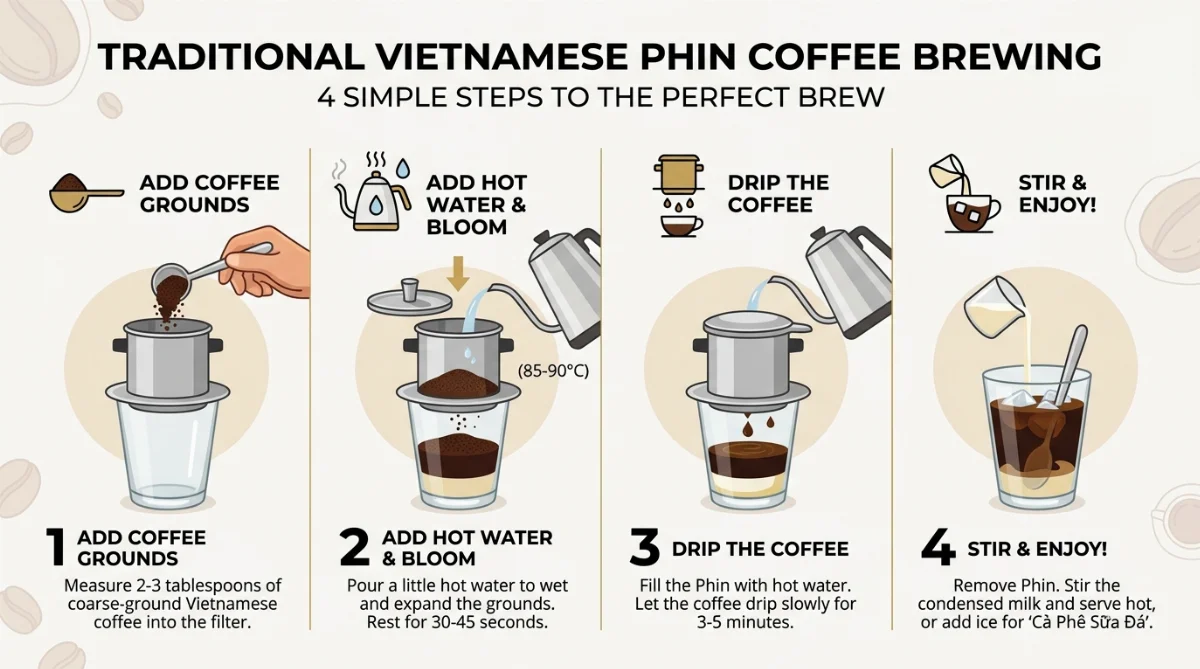 quán cà phê phin ngon Sài Gòn - hình minh họa 2