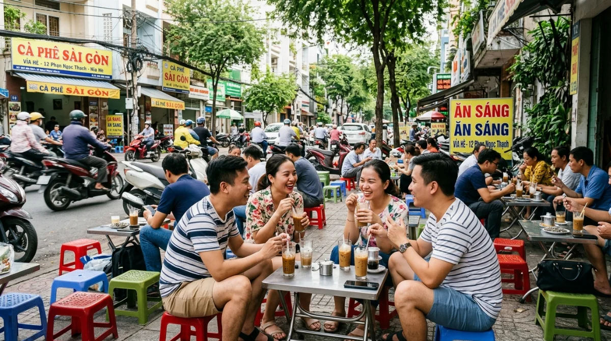 văn hóa cà phê phin Sài Gòn - hình minh họa 2