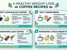 5 Công Thức Cà Phê Giảm Cân Tại Nhà: Đen, Chanh, Gừng, Quế