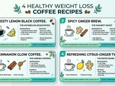 5 Công Thức Cà Phê Giảm Cân Tại Nhà: Đen, Chanh, Gừng, Quế