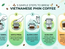 Cách Pha Cà Phin Ngon Tại Nhà: 5 Bước Chuẩn Barista